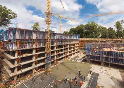 Alsina formwork solutions have been used in noteworthy facilities projects