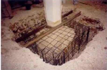 Cost/Disruption Micropiles are typically less expensive than drilled piers, unless very large capacities are required.