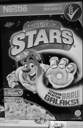 (Figure 2a & 2b), Frisian Flag Milky Packaging (Figure 3a & 3b), Honey Stars Cereal Packaging