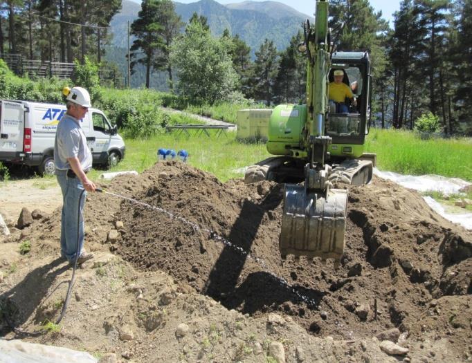 subsequent bioremediation treatment. 2.4 Soil Remediation, Andorra, EUROPE: In July 2010, Ivey international Inc.
