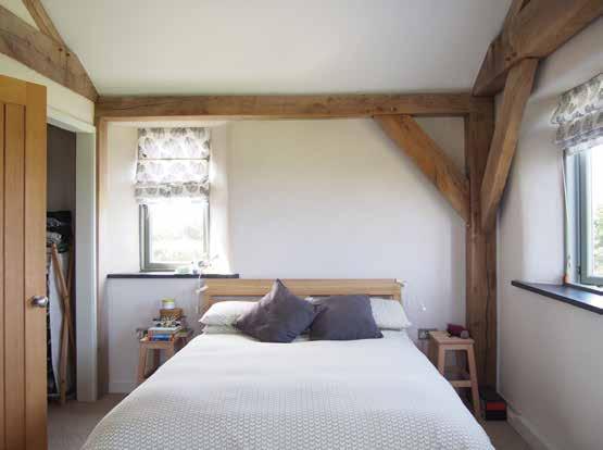sides give this bedroom a light, soft