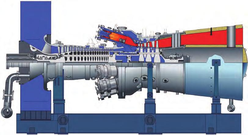Specification Major Components The control compartment, gas turbine package, generator package, and generator auxiliary compartment make up the H-25 gas turbine generator set for 50 and 60 Hz