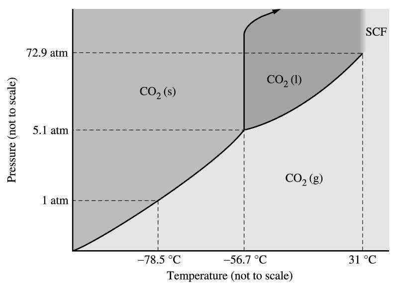 Phase Diagram For CO 2 Sublimation