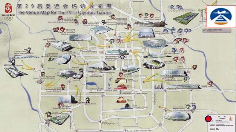 Olympics Venues in Beijing The main locations are within the 6 th ring road of