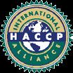 ratio is 25:1) Comprehensive course manuals with reference materials are provided, including the NACMCF HACCP document Certificates of achievement