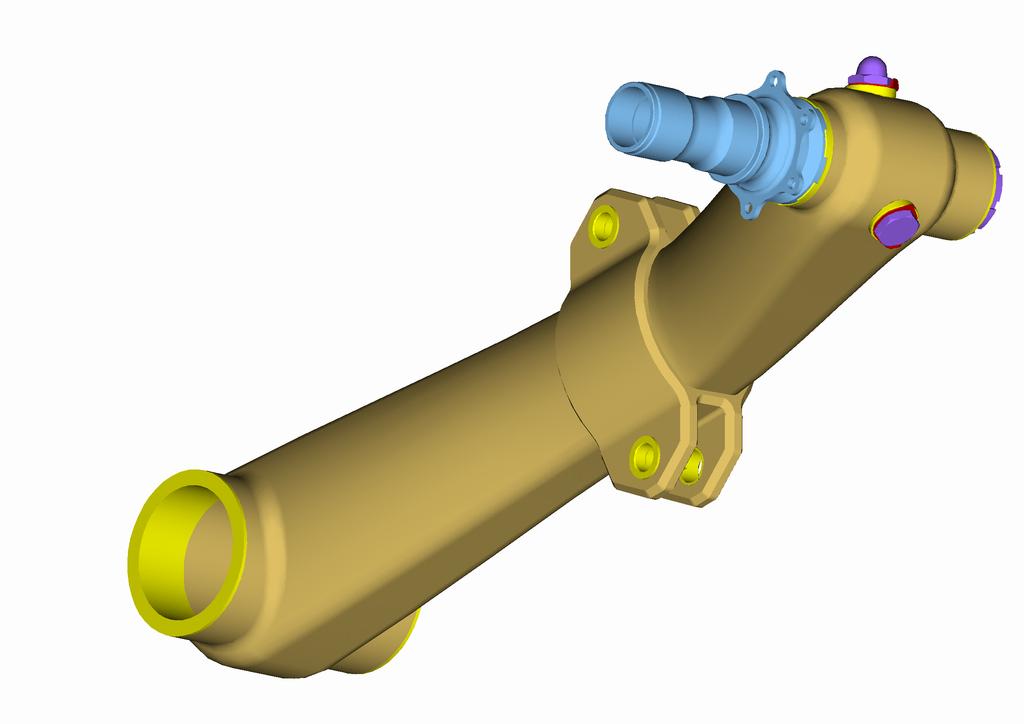 COMPOSITE LANDING GEAR COMPONENTS FOR AEROSPACE APPLICATIONS with bronze bushings, a central lug made of fabric and a steel wheel axle (see fig. 10).