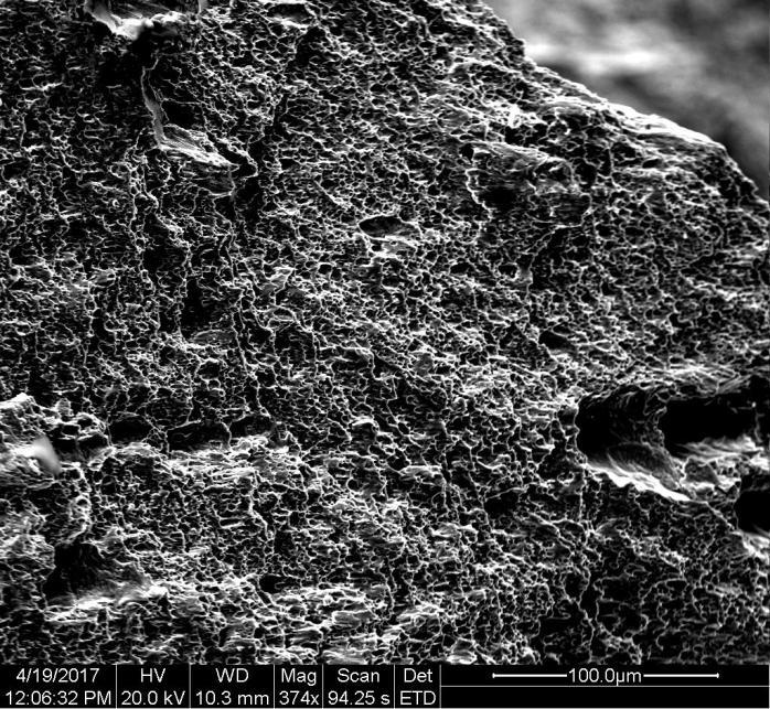3.2 SCANNING ELECTRON MICROSCOPY (SEM) The first SEM images obtained were of the nominal composition AM specimens (Figure 29).