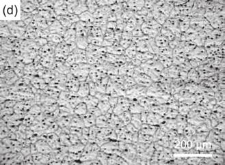2 Results and discussion 2.1 Microstructure Microstructures of as-cast Mg-Mn-xZn (x=0, 1, 2, 3, 4, 5) alloys are shown in Fig.1. It can be seen that the microstructure of Mg-Mn alloy is much coarser than those of Mg-Mn-Zn alloys.