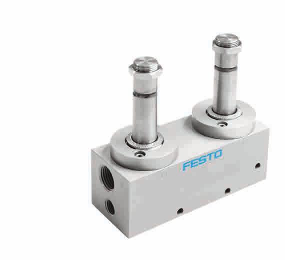Redundant INLINE valves (1oo2 & 2oo2) With these compact systems, Festo is drawing on the tried and trusted technology (proof-in-use) of the valves VOFD and is combining this in one housing.