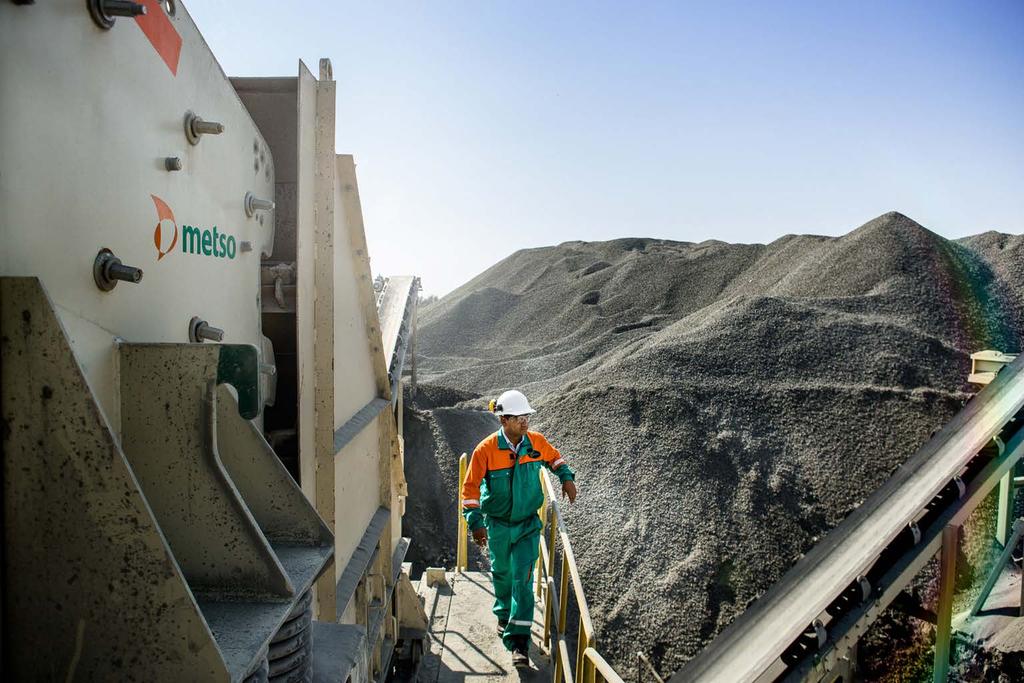 Metso is a lean, efficient technology leader Sales*: EUR 730 million Orders received*: EUR 854 million Personnel**: ~2,600 We grow by being the