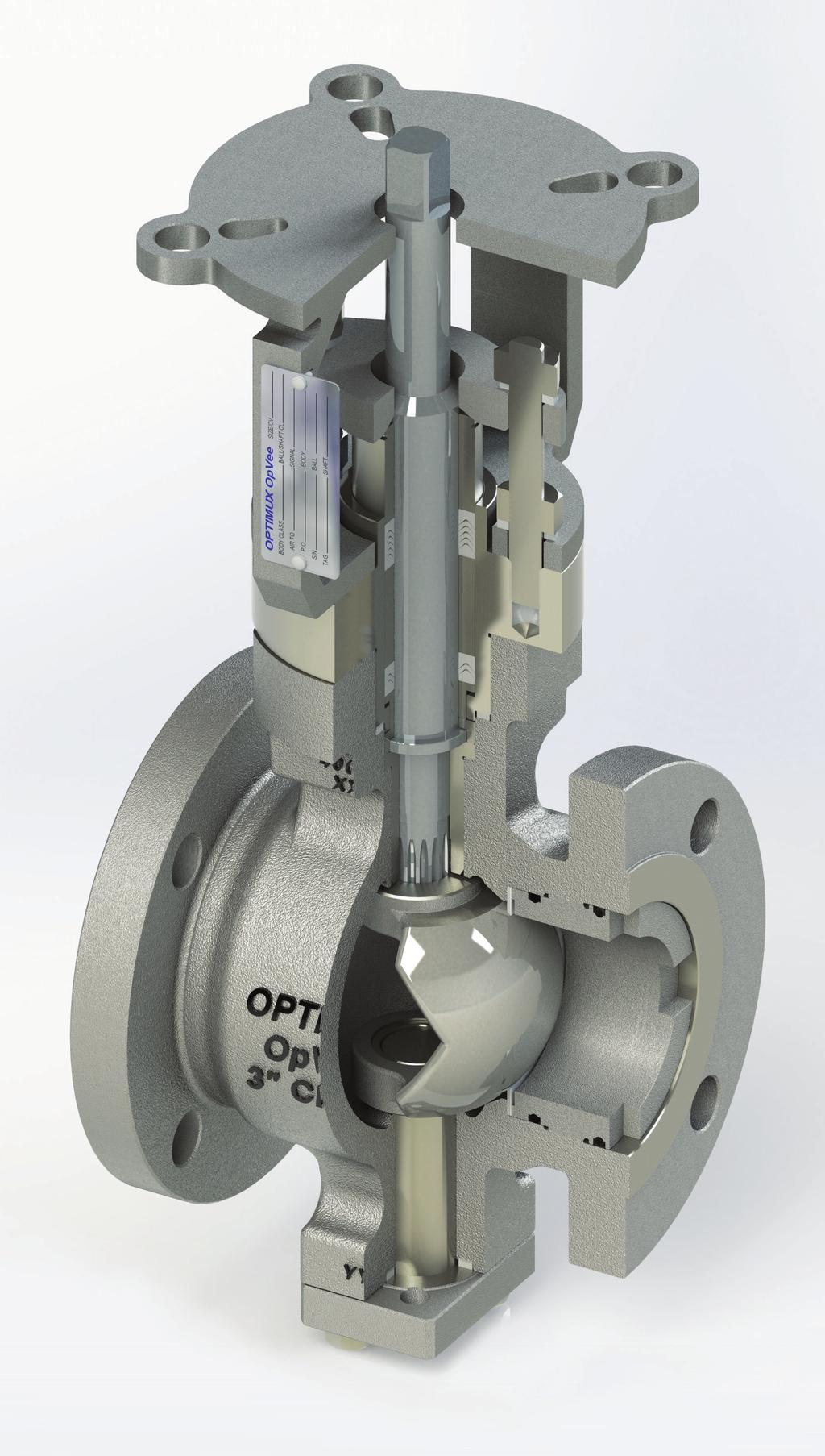 OpVEE Introduction TM Trimteck s OpVEE Control Valve is the highest performance V-Notch Ball Valve on the market today.