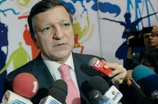 José Manuel Barroso, President of the European Commission Poor people, and