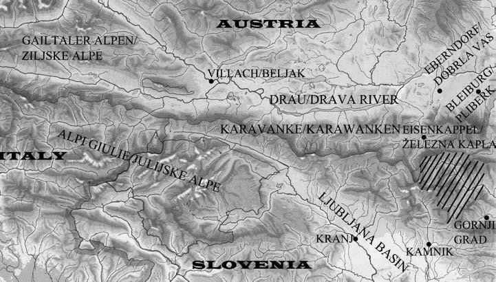 140 1. Introduction The observed territory (Figs. 1 3) is situated on the south-easternmost edge of the Alps, in northern Slovenia.