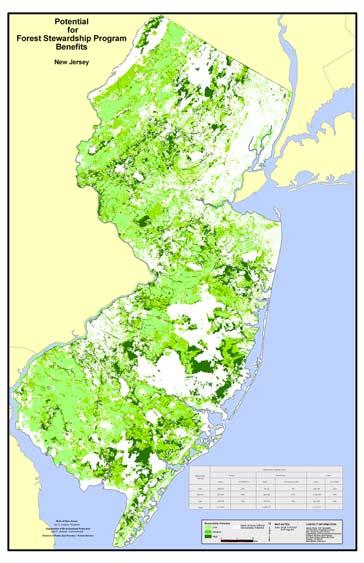 01/07 NJ Forest Stewardship Program (FSP) Spatial Analysis Project (SAP) Methodology Project Summary: The National Forest Stewardship Spatial Analysis Project (SAP) determines stewardship potential