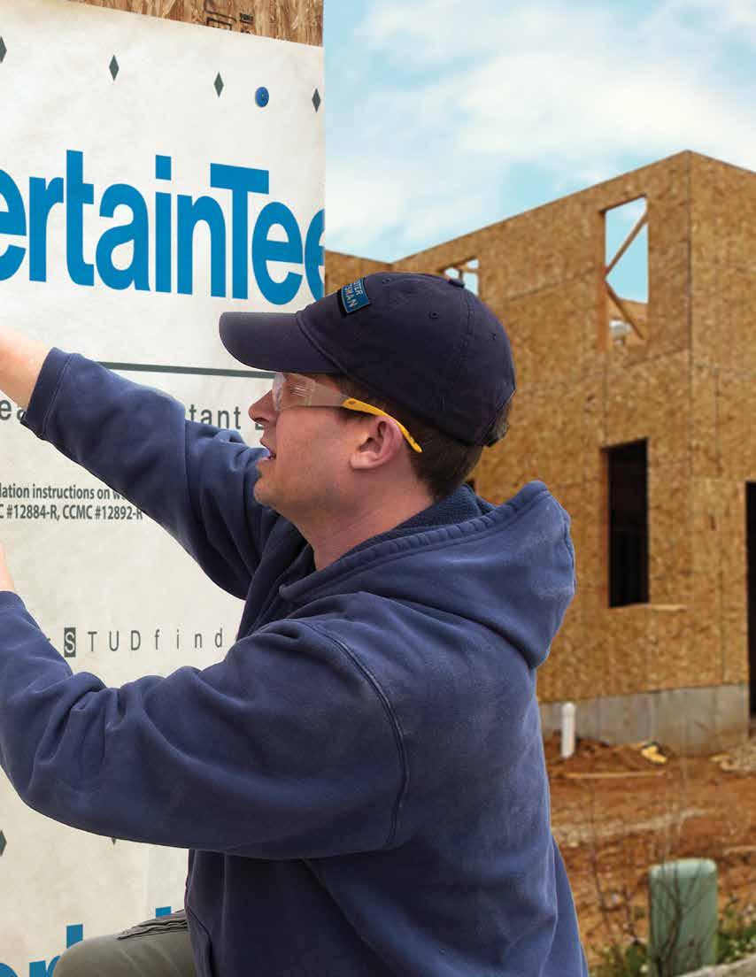 Wrap Up a Quality Installation with CertaTape Sealing every possible source of air or water infiltration is essential for creating a tight building envelope.