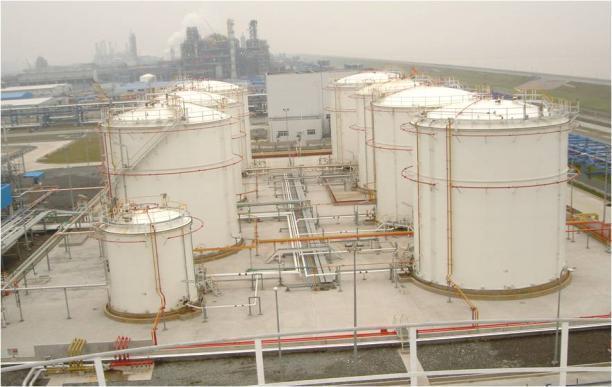 Vopak Multi Product Terminal, Shanghai, China SCOPE OF WORK Engineering Design and Procurement: 1. Civil 2. Tankage 3. Piping & Structures 4. Equipment Installation 5.