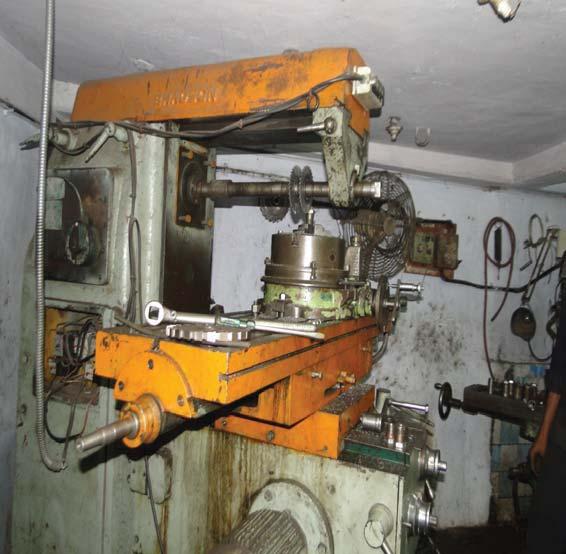 Figure: Horizontal Milling Machine used in company IV. METHODOLOGY In this paper we choose the company, name Friends Gear Engineering where horizontal milling machine is operated.