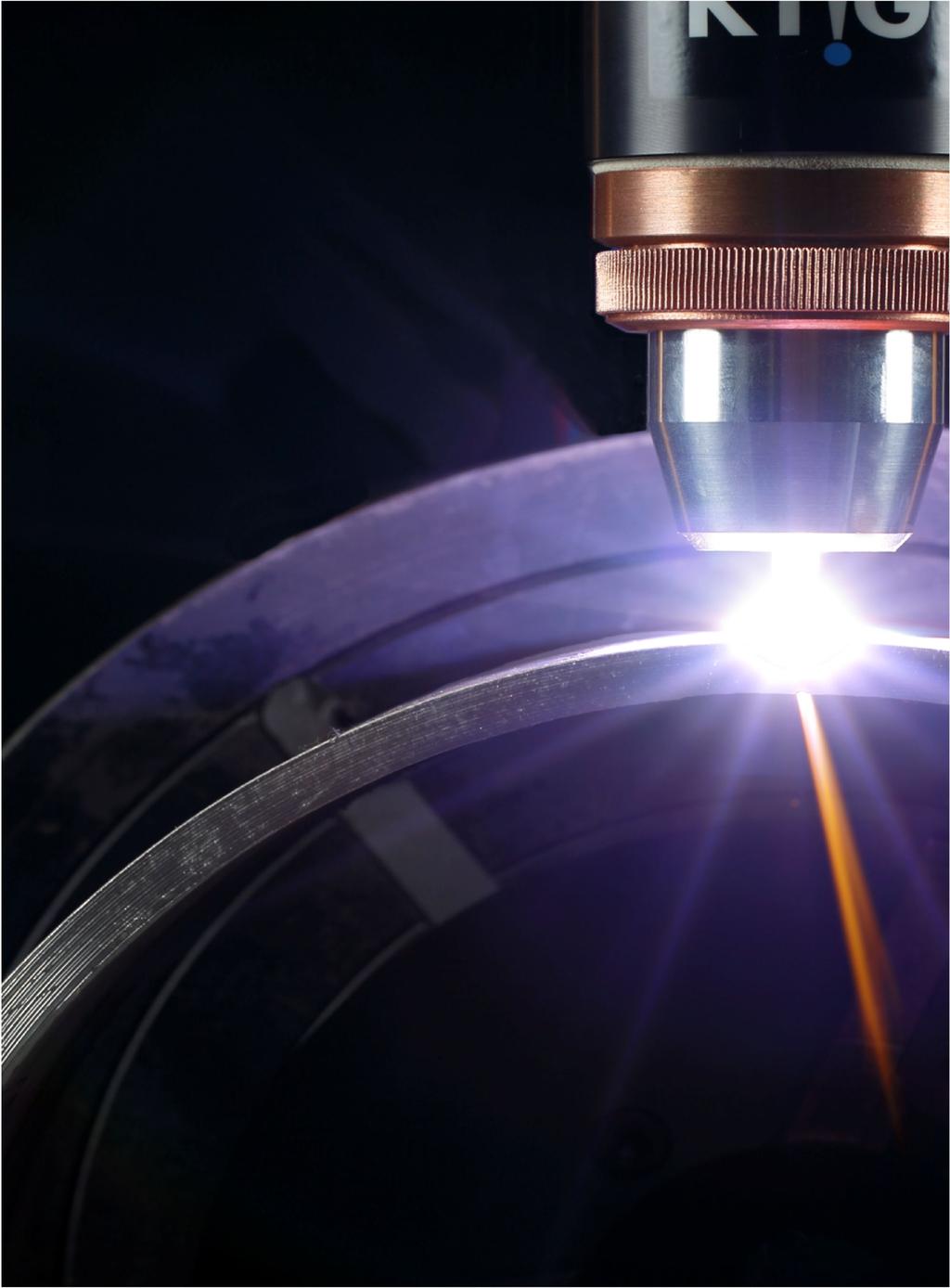 Nuclear grade weld quality comes standard. Precision welding at its finest. A K-TIG weld is performed autogenously, without the need for filler wire, in a single full-penetration pass.