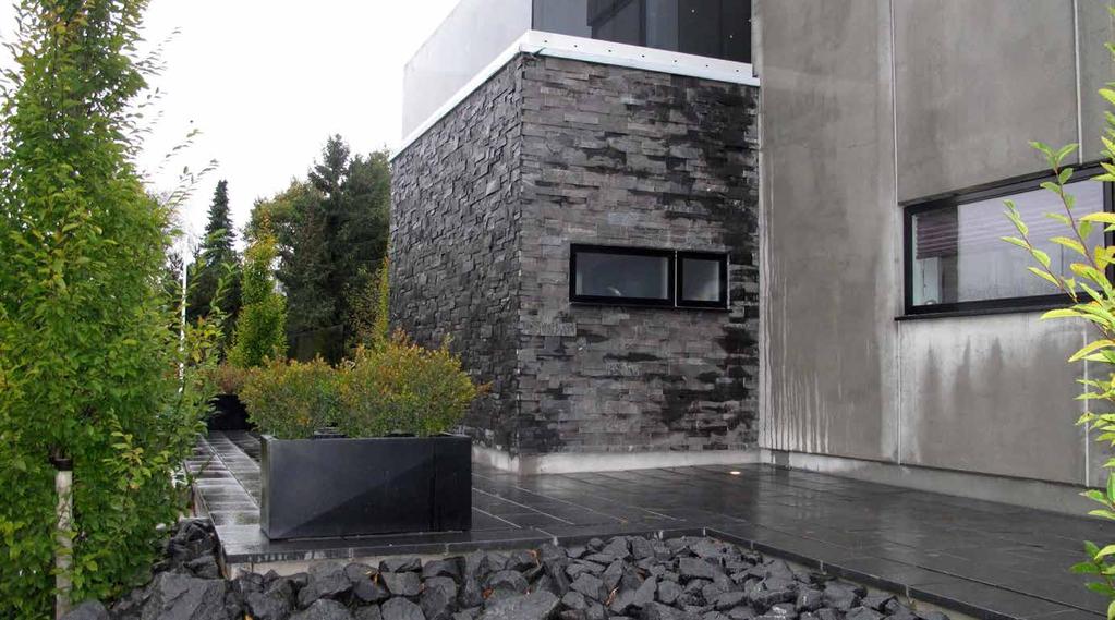 PRIVATE RESIDENCE LONDON - XL ROCK PANELS, CHARCOAL PRIVATE