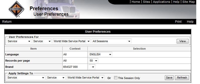 Service Portal: Managing Your Business for Service Managers LESSON 2 Lesson 2: Navigating the Service Portal Preferences Let s take a closer look at the preferences you can set up using the