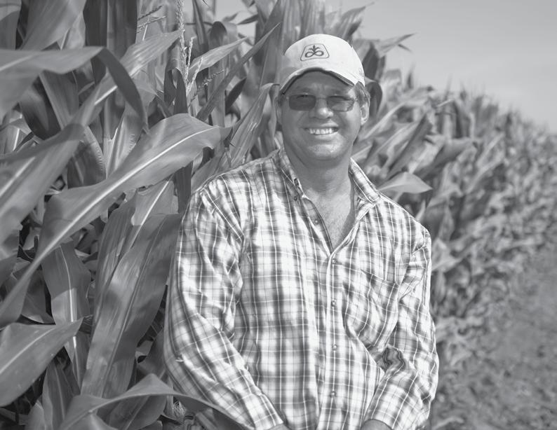 Sunflower helps complete productivity circle. Corn and livestock make a perfect combination for Dan Muhlbauer, who farms approximately 1,800 acres near Manilla, Iowa.