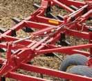 Optional Rear Tow Hitch - With hydraulic tow package will accommodate a Soil Conditioner or other implement behind. 5. Front and rear fold cylinders used on each wing. 6.