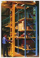FEATURES Used to store long pipes and wood Parts are stored using the fork