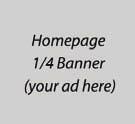 Premium Homepage Full Banner - 4 blocks Premium Homepage 1/2 Banner - 2 blocks Premium Homepage 1/4