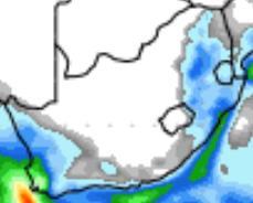 Weather conditions ahead of the weekend The weather charts currently show clear skies across the country, with the exception of the eastern sections of Mpumalanga and KwaZulu Natal provinces, as well