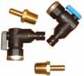 SHURlock Fittings Double O-ring QD ball valve fittings (1/2" FPT straight & elbow available) 3/8" barb WB2LVPO02 has two filters; one that pressurizes and filters the water to a single dispenser that