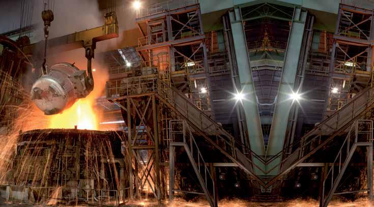 RAW MATERIALS Solutions for all metallic input materials The modern steelmaking industry processes a wide range of raw materials containing iron.