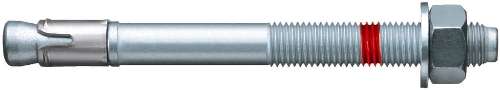 ELC-1917 Most Widely Accepted and Trusted Page 2 of 10 UNC thread mandrel dog point expansion element collar bolt washer hex nut FIGURE 1 HILTI CARBON STEEL KWIK BOLT TZ (KB-TZ) Identification: