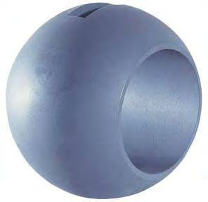The lubricity of our Teflon fused ball allows for lower torque ratings in any application.