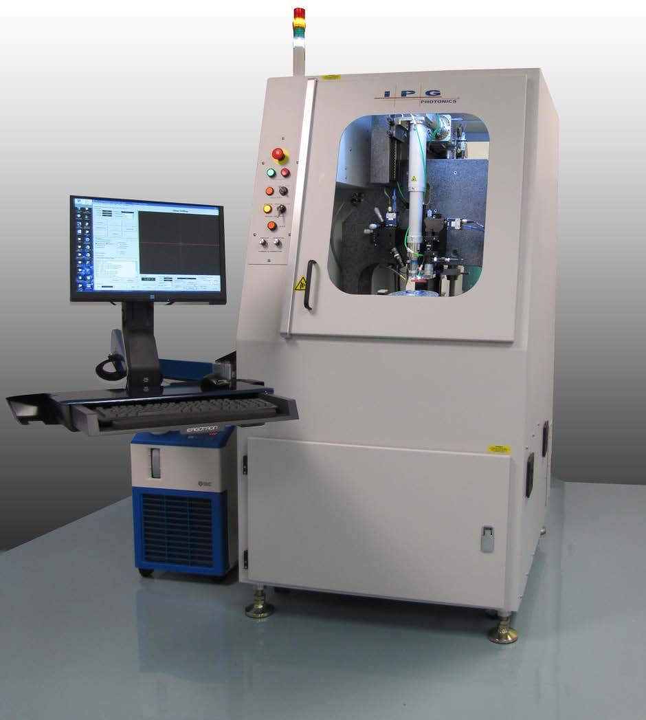Laser Workstation Design High resolution inspection system with integrated machine vision for automated part alignment and metrology Software integrates laser, motion control, digital I/O, and