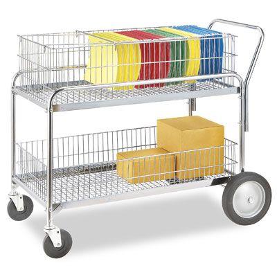 Type: Wire Basket Office Mail Cart Model NO.
