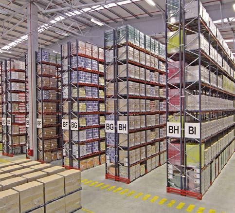 Pallet racking Conventional pallet racking The optimum solution for warehouses