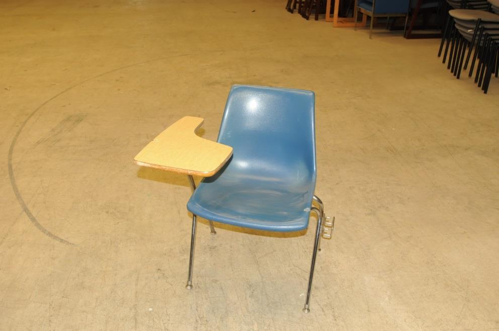 Item Description: Blue Plastic Chair