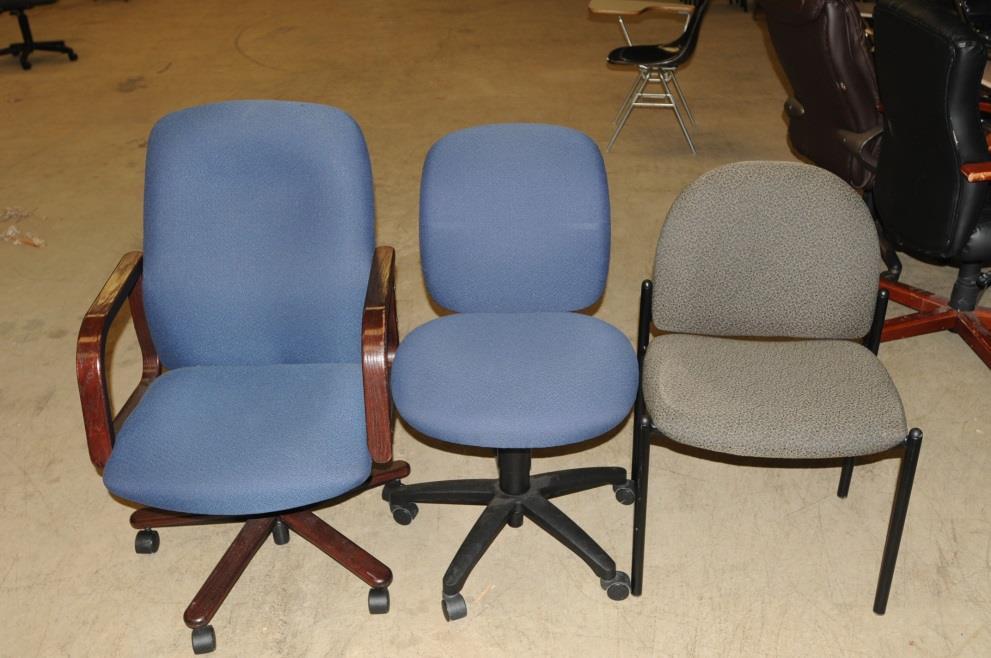 Description: Assorted Office Chairs E Item