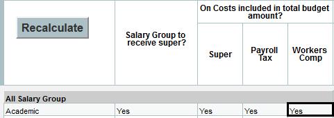 field for Super, Payroll Tax and Workers Comp.