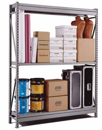 to a sophisticated multi-level picking system (bottom) Penco Wide Span is easily the quickest shelving product to assemble There are a minimum number