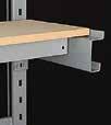 upright and building wall is maintained Includes hardware to fasten to frame Used to space and join back-to-back units Adds rigidity to double row applications Includes hardware Capacity Per Pair