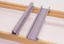 smaller than unit depth on 1-5/8 step beams E - HD Flanged Cross Bar Frame Depth 30 5AX730C 36 5AX736C 42 5AX742C 48 5AX748C 54 5AX754C 60 5AX760C Provides proper fork