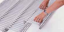 together at outside edge of deck 12 8SP012 The grating shown below are the most popular sizes All are 2 high by 8-7/8 wide, 16 gauge Other gauges and sizes are available for large applications