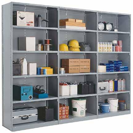 Clipper Shelving Closed Shelving s Closed Type Shelving Closed type shelving units are covered on three sides with