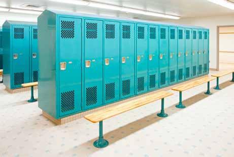 Angle Iron Steel Lockers At a Glance Fully welded angle frame construction Continuous piano-style hinges standard (or optional 3 butt hinges) Diamond, solid or expanded metal sides Bottom reinforced