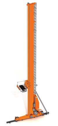 Medium-duty ML100 It can reach up to 12 m high and