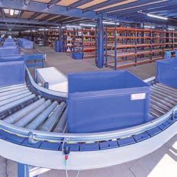 Picking station Straight conveyors These allow the load units to be moved in a straight line and can also perform accumulating functions.