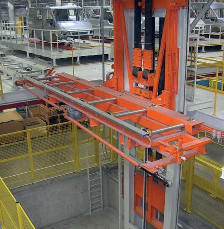 AREAS OF EXPERTISE: Ground conveyors ASRS Overhead conveyors AGV Packing & Palletizing GROUND CONVEYORS: