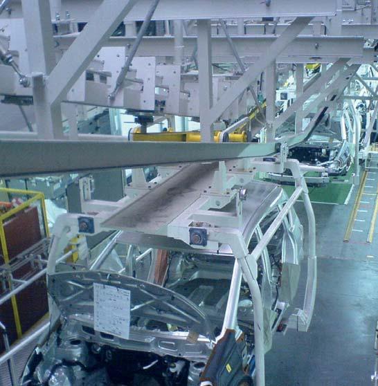 OVERHEAD CONVEYORS: Types Power & Free (P&F) EMS (Electro Monorail Systems) Single chain Applications in most