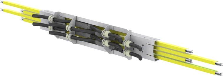 Basic Module for 0812 Conductor Rail Basic modules contain power feed connectors, anchor clamps for the support profile, cut-to-length material, a small parts package that includes selected spare